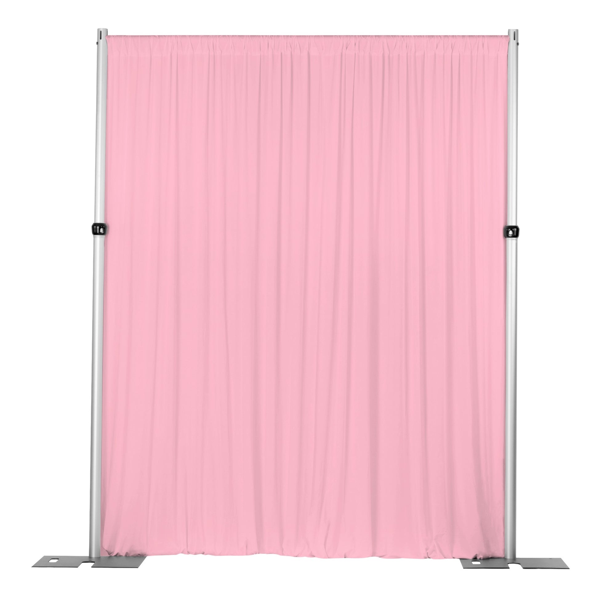 Spandex 4-way Stretch Backdrop Drape Curtain 16ft H x 60" W - Pink