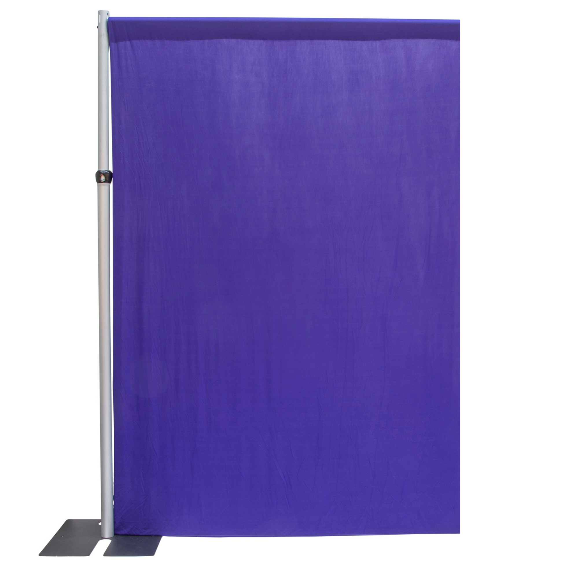 Spandex 4-way Stretch Backdrop Drape Curtain 12ft H x 60" W - Purple