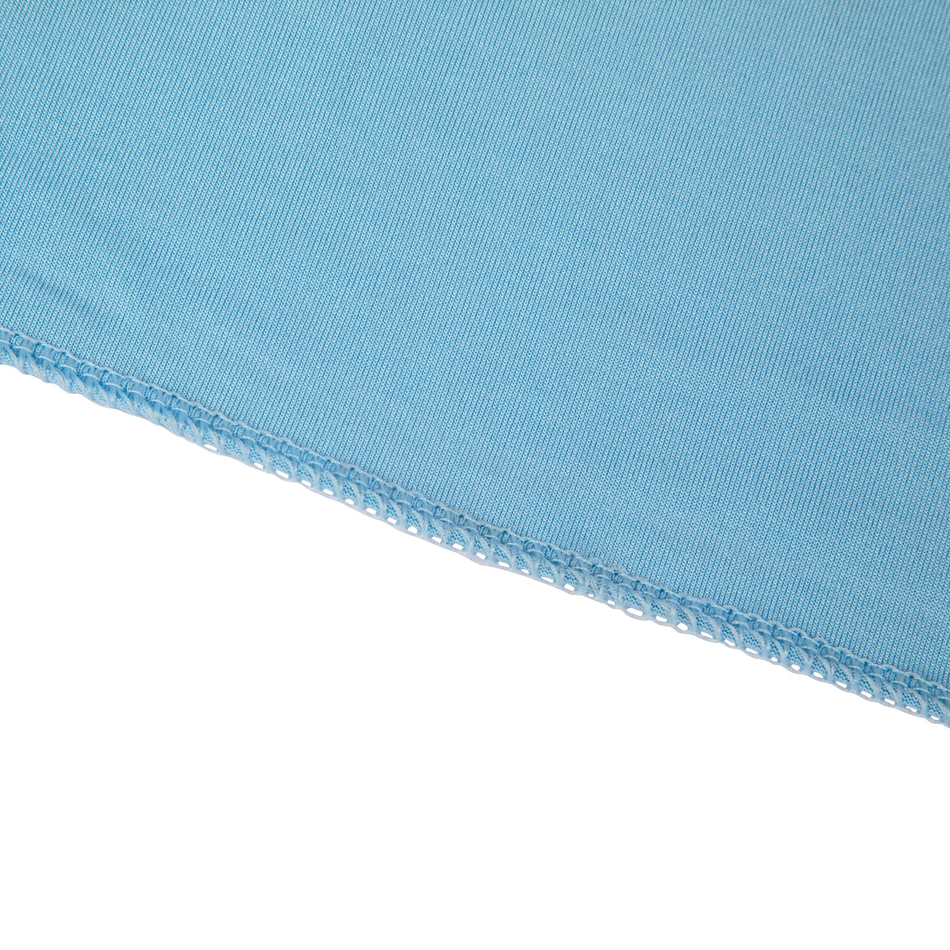 Spandex Arch Cover for Round 7.5 ft Wedding Arch Stand - Baby Blue