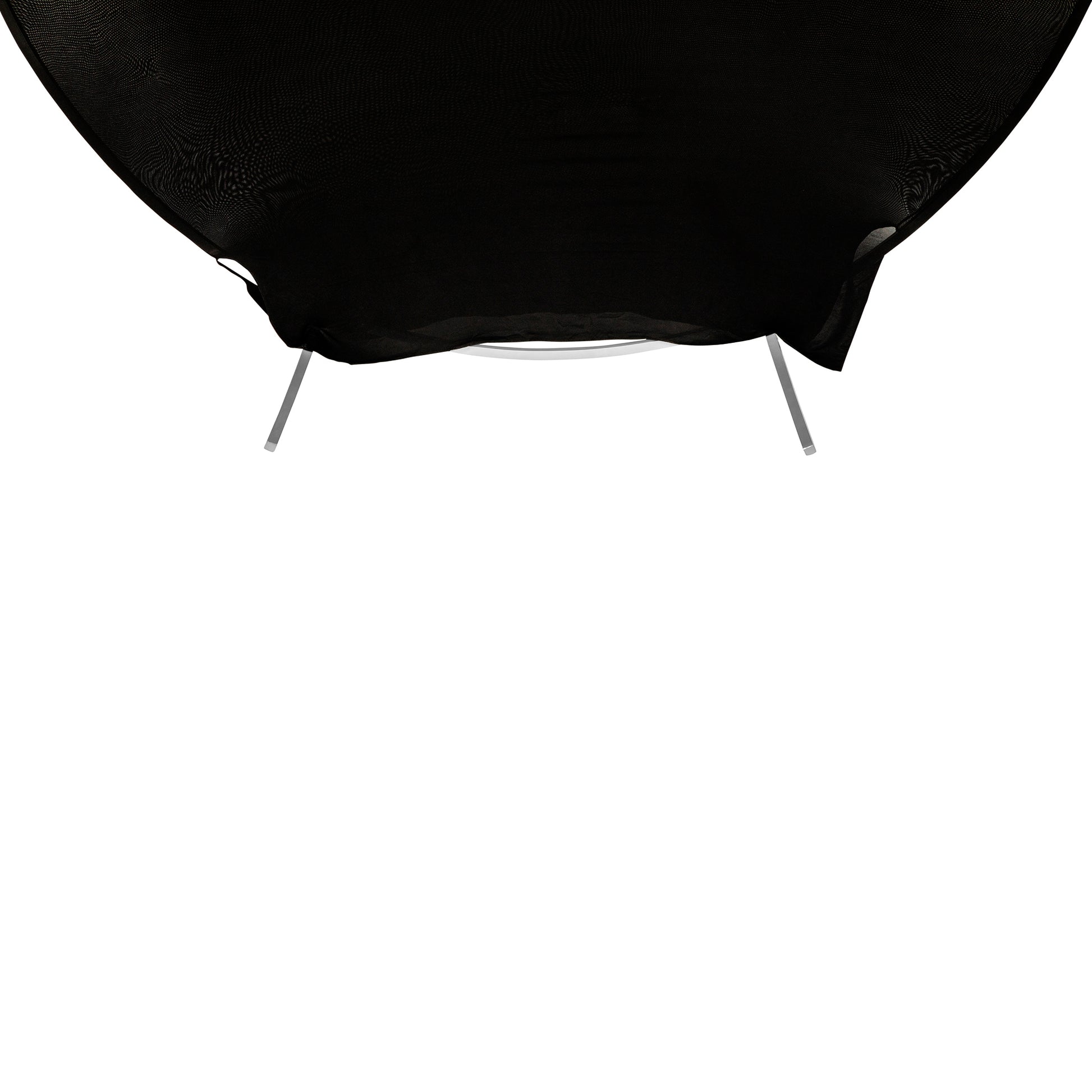 Spandex Arch Cover for Round 7.5 ft Wedding Arch Stand - Black