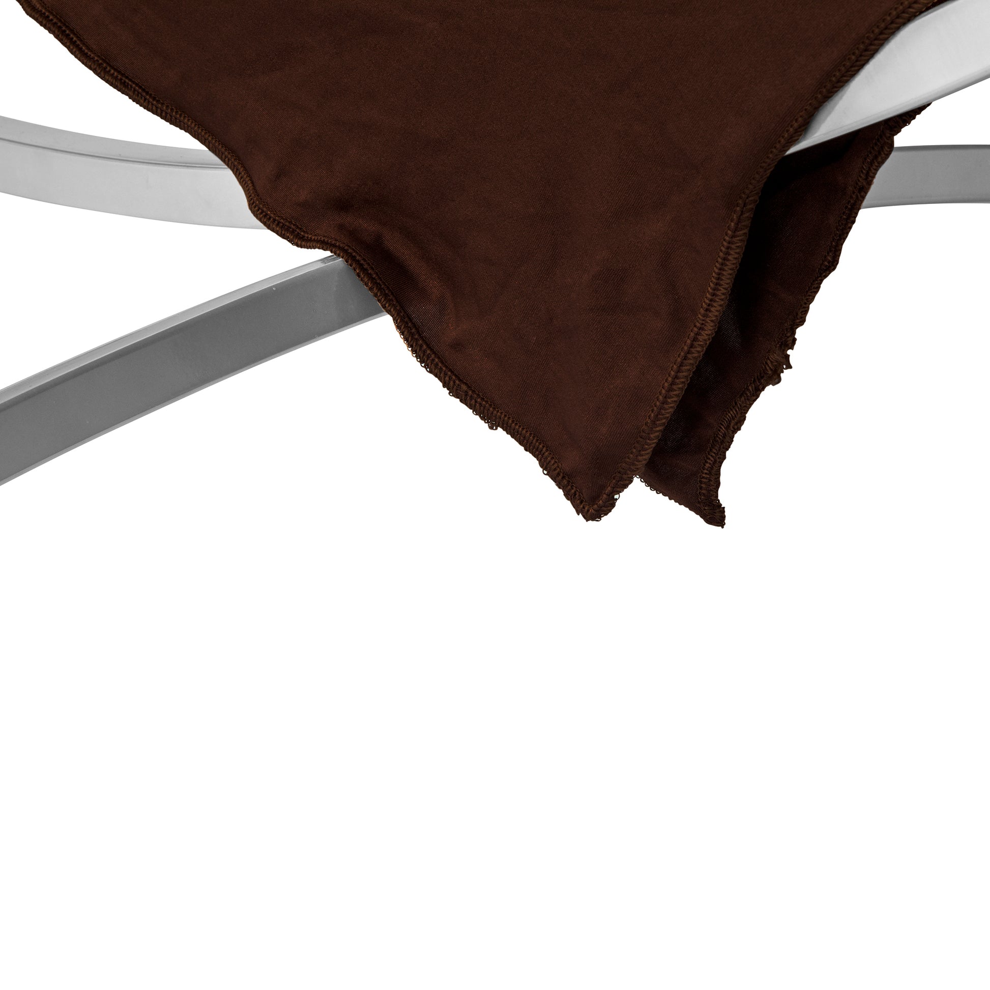 Spandex Arch Cover for Round 7.5 ft Wedding Arch Stand - Chocolate