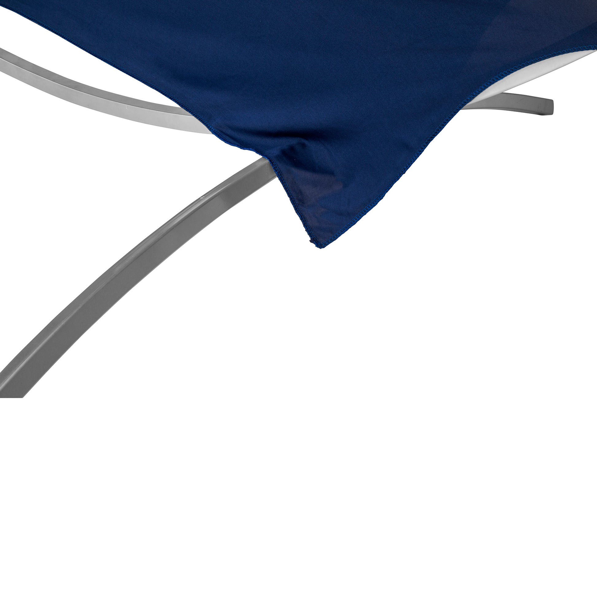 Spandex Arch Cover for Round 7.5 ft Wedding Arch Stand - Navy Blue