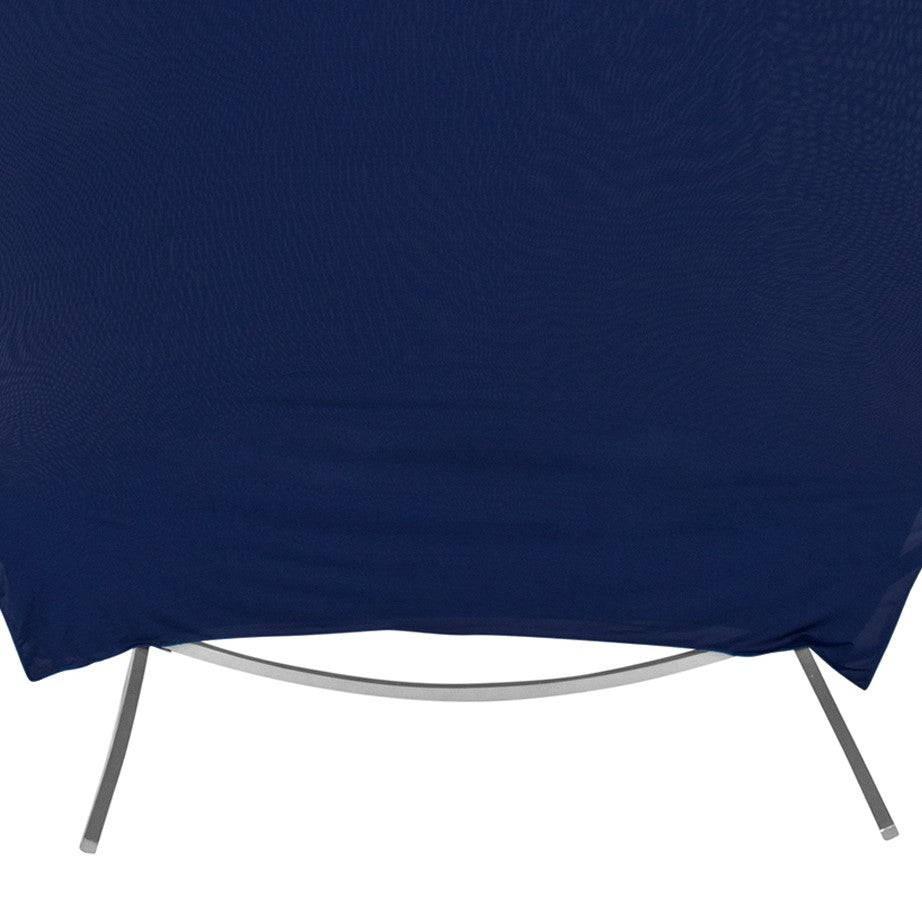 Spandex Arch Cover for Round 7.5 ft Wedding Arch Stand - Navy Blue
