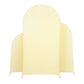 Spandex Arch Covers for Chiara Frame Backdrop 3pc/set - Pastel Yellow