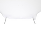 Spandex Arch Cover for Round 7.5 ft Wedding Arch Stand - White
