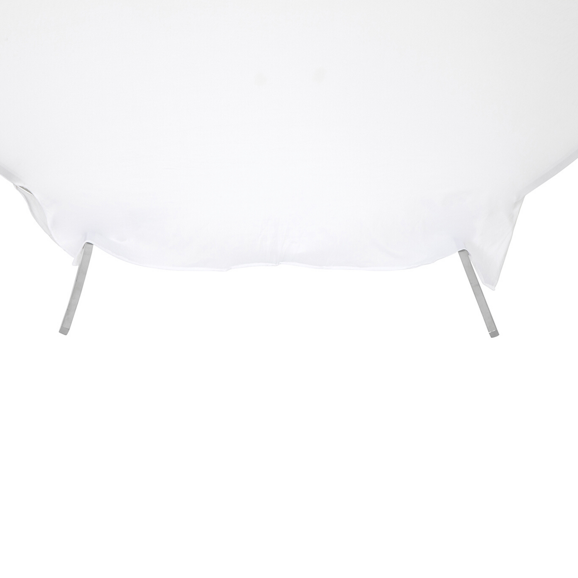 Spandex Arch Cover for Round 7.5 ft Wedding Arch Stand - White