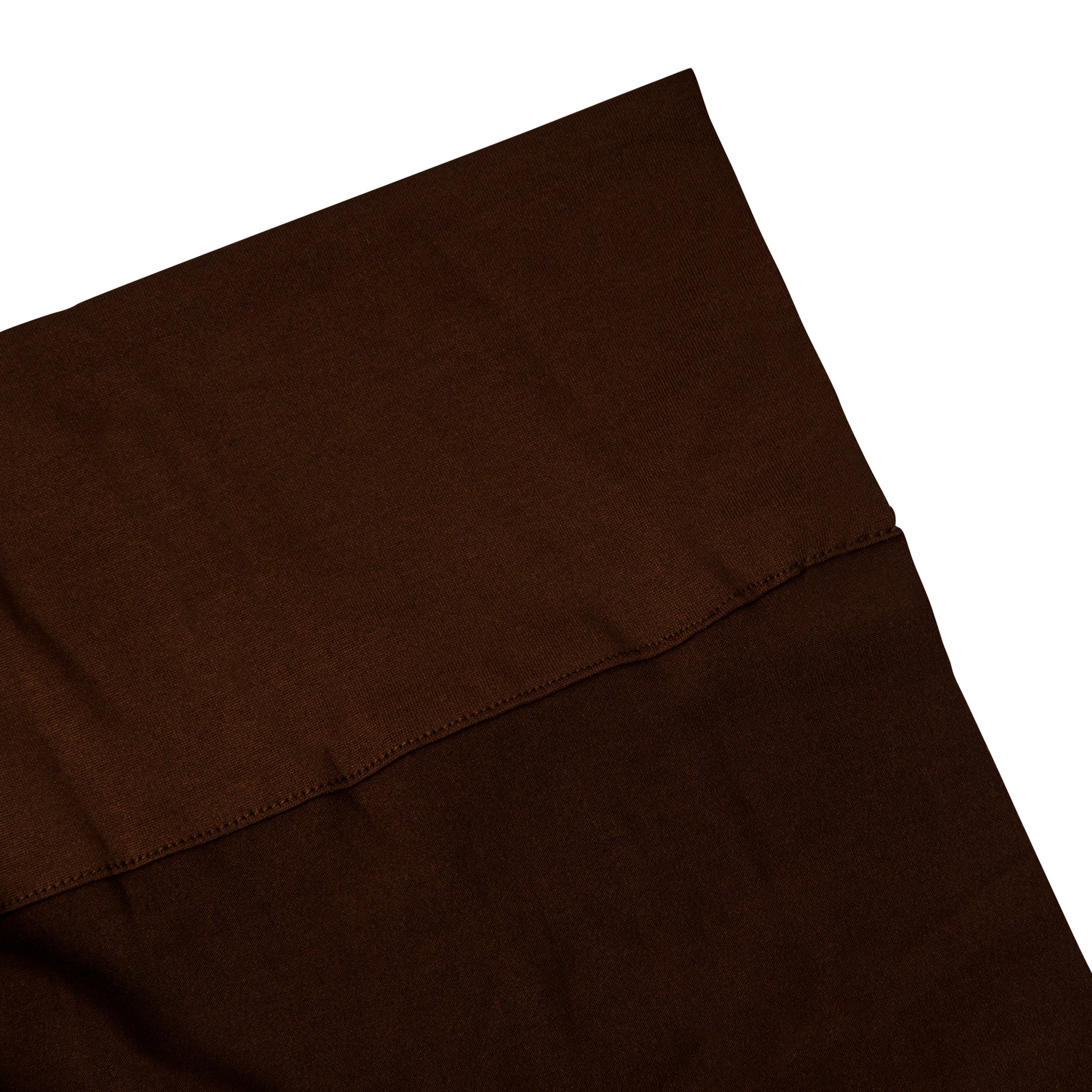 Spandex 4-way Stretch Backdrop Drape Curtain 14ft H x 60" W - Chocolate