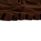 Spandex 4-way Stretch Backdrop Drape Curtain 10ft H x 60" W - Chocolate