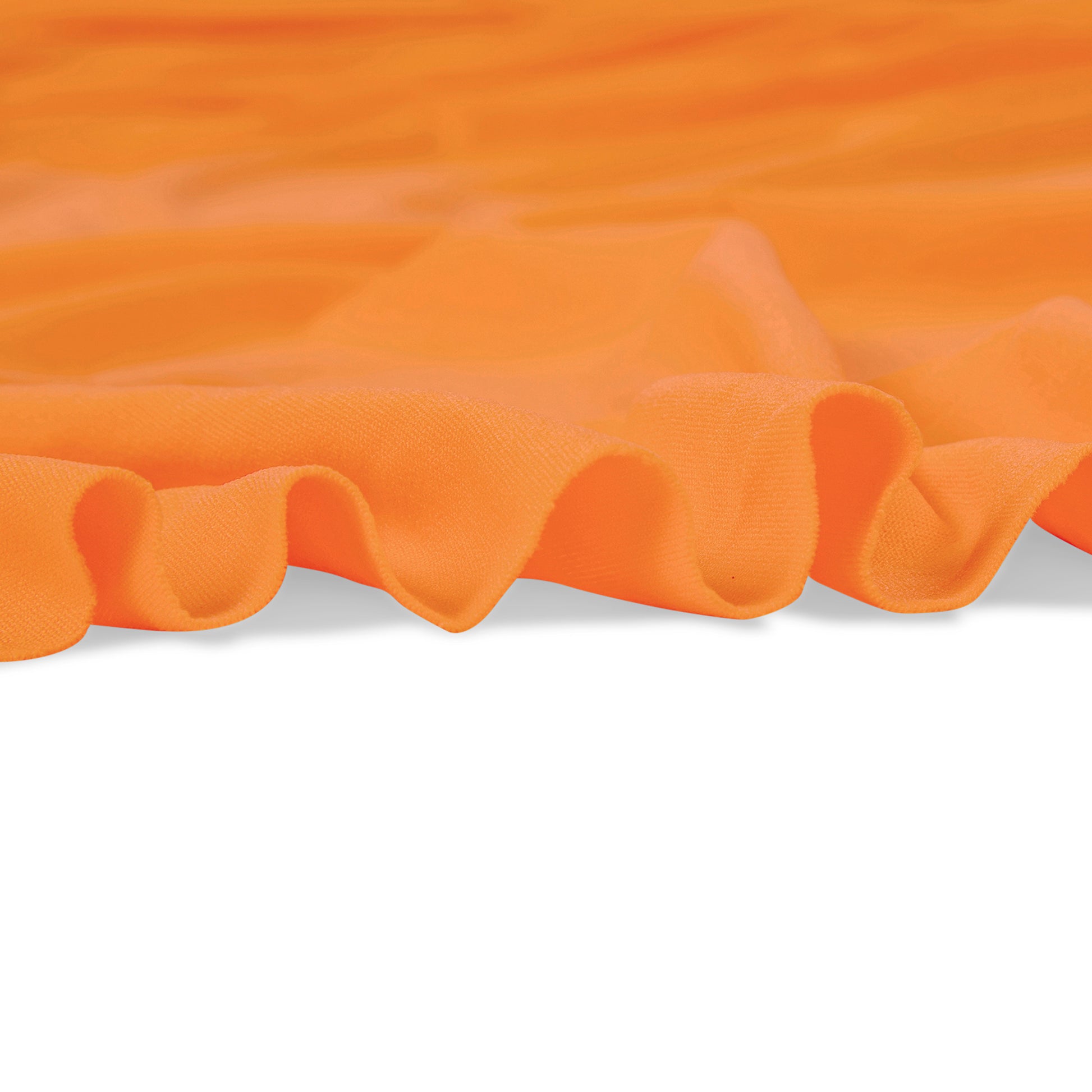 Spandex 4-way Stretch Backdrop Drape Curtain 12ft H x 60" W - Orange