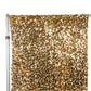 Square Payette Sequin 12ft H x 52" W Drape/Backdrop panel - Gold