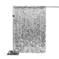 Square Payette Sequin 12ft H x 52" W Drape/Backdrop panel - Silver