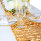 Square Payette Sequin Table Runner - Gold