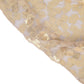 Square Payette Sequin Tablecloth 90"x156" Rectangular - Champagne