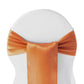 terracotta standard satin sash