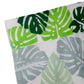Tropical Palm Leaf Satin 10ft H x 58"W Backdrop Panel/Drape