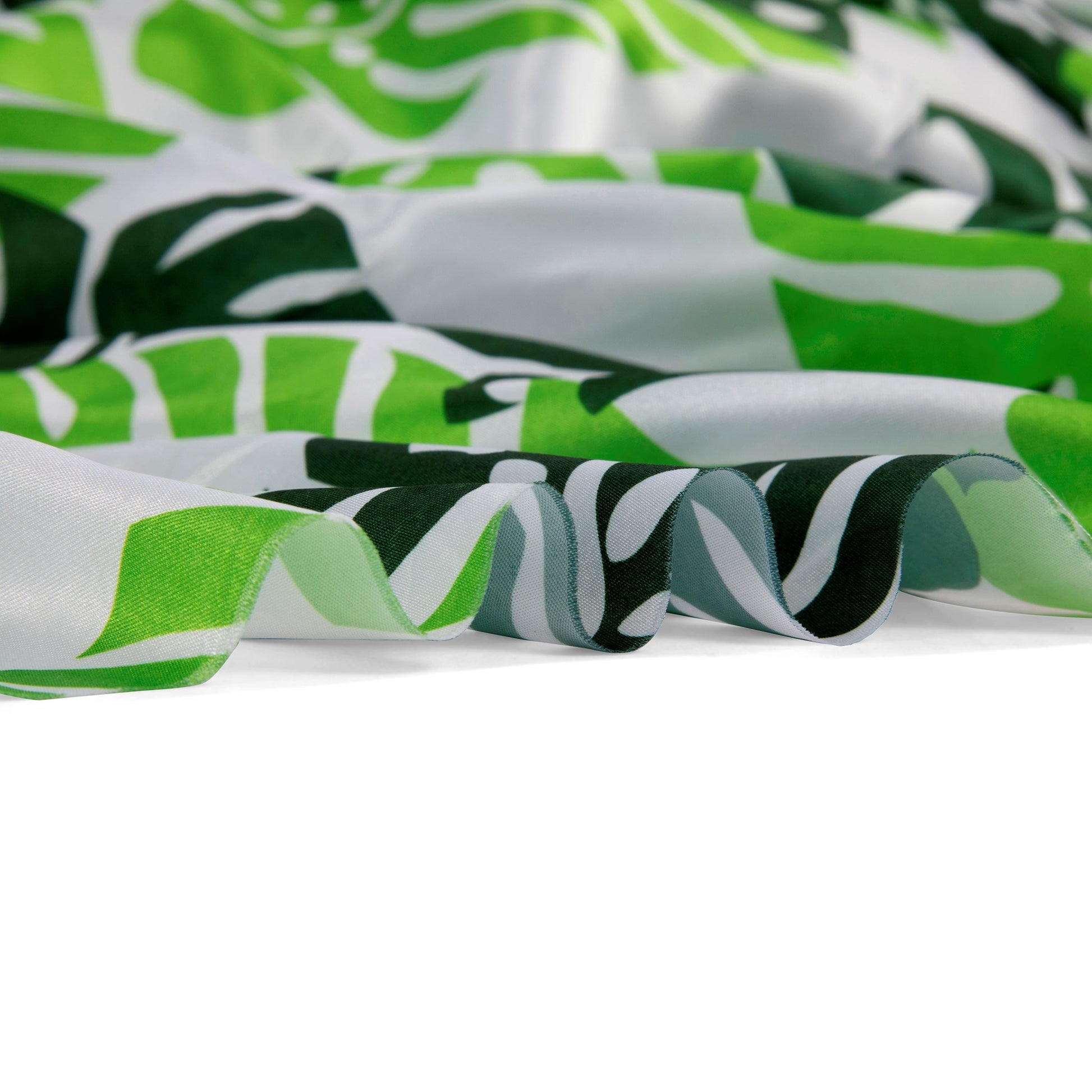 CV Linens 40 yds Satin Fabric Roll - Emerald Green