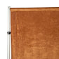 Velvet 10ft H x 52" W Drape/Backdrop Curtain Panel - Terracotta