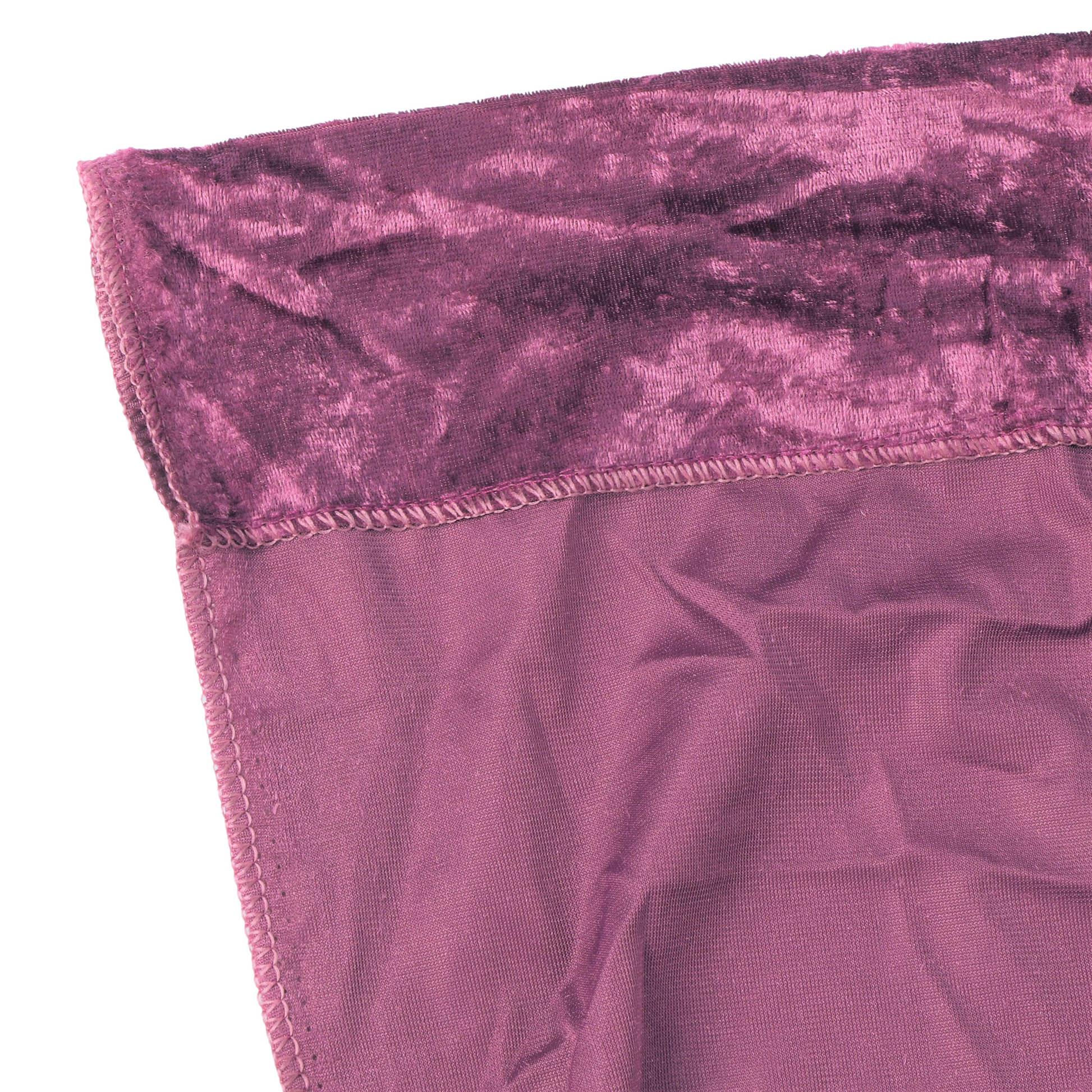 Velvet 12ft H x 52" W Drape/Backdrop Curtain Panel - Violet