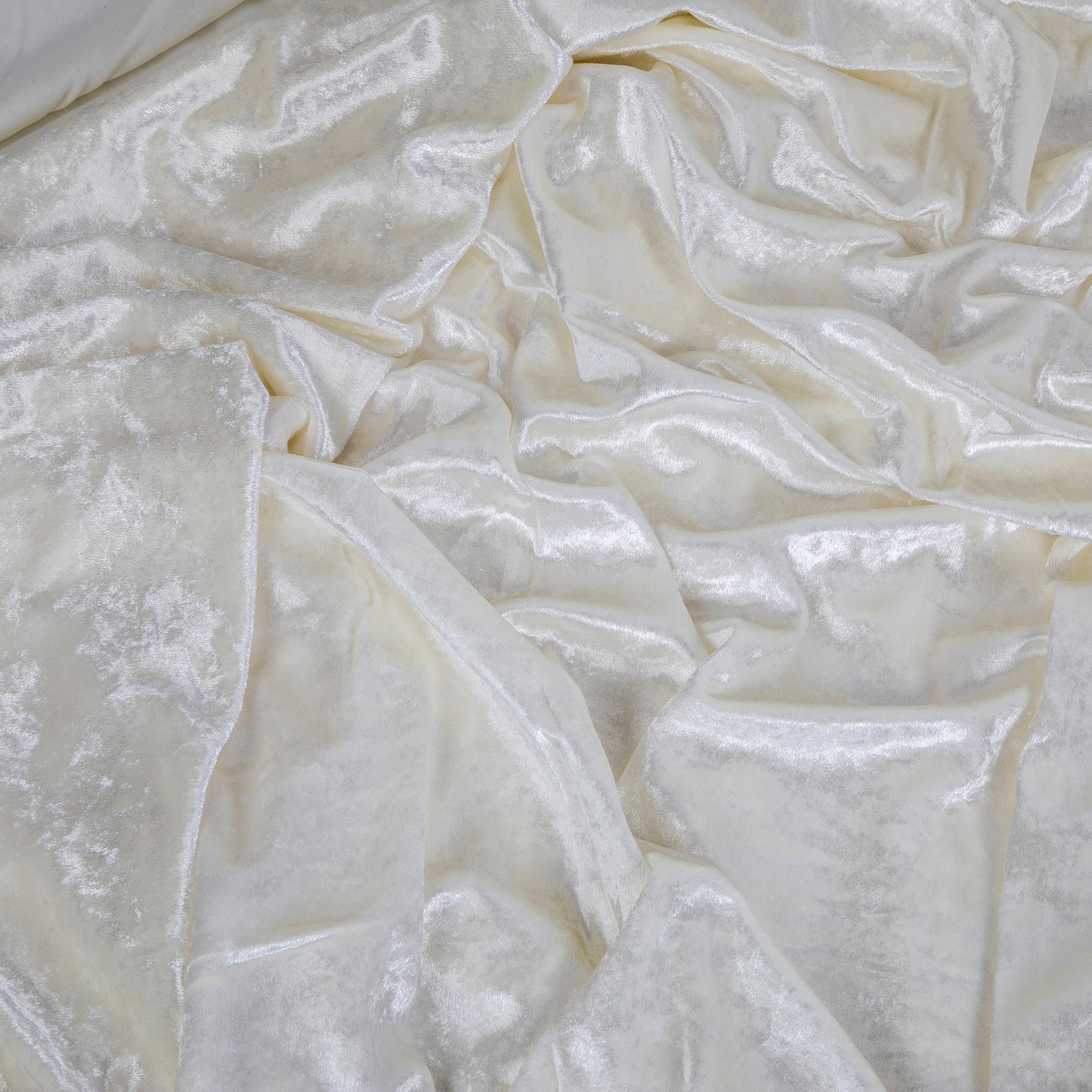 10 yards Velvet Fabric Roll - Ivory– CV Linens