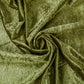Velvet 20"x20" Linen Napkin - Olive Green