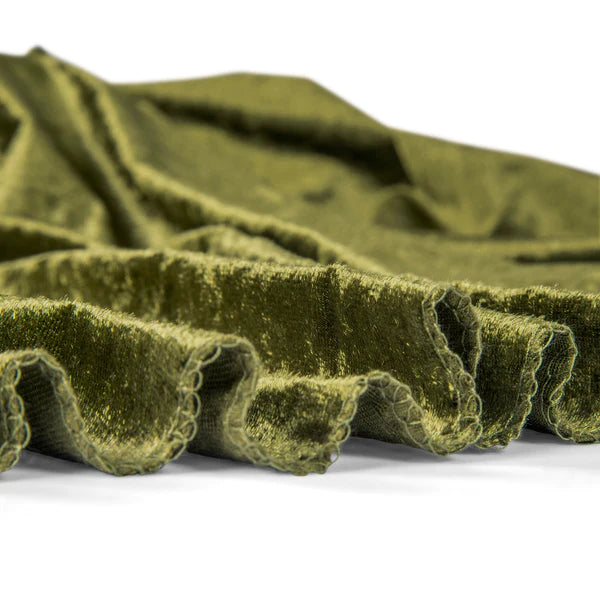 Velvet 20"x20" Linen Napkin - Olive Green - CV Linens™