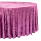 Velvet 120" Round Tablecloth - Violet