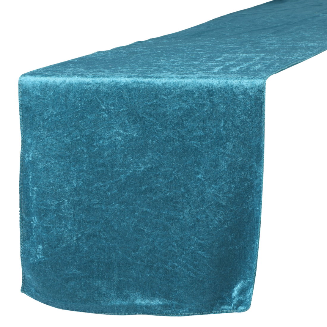 Velvet Table Runner Dark Teal CV Linens