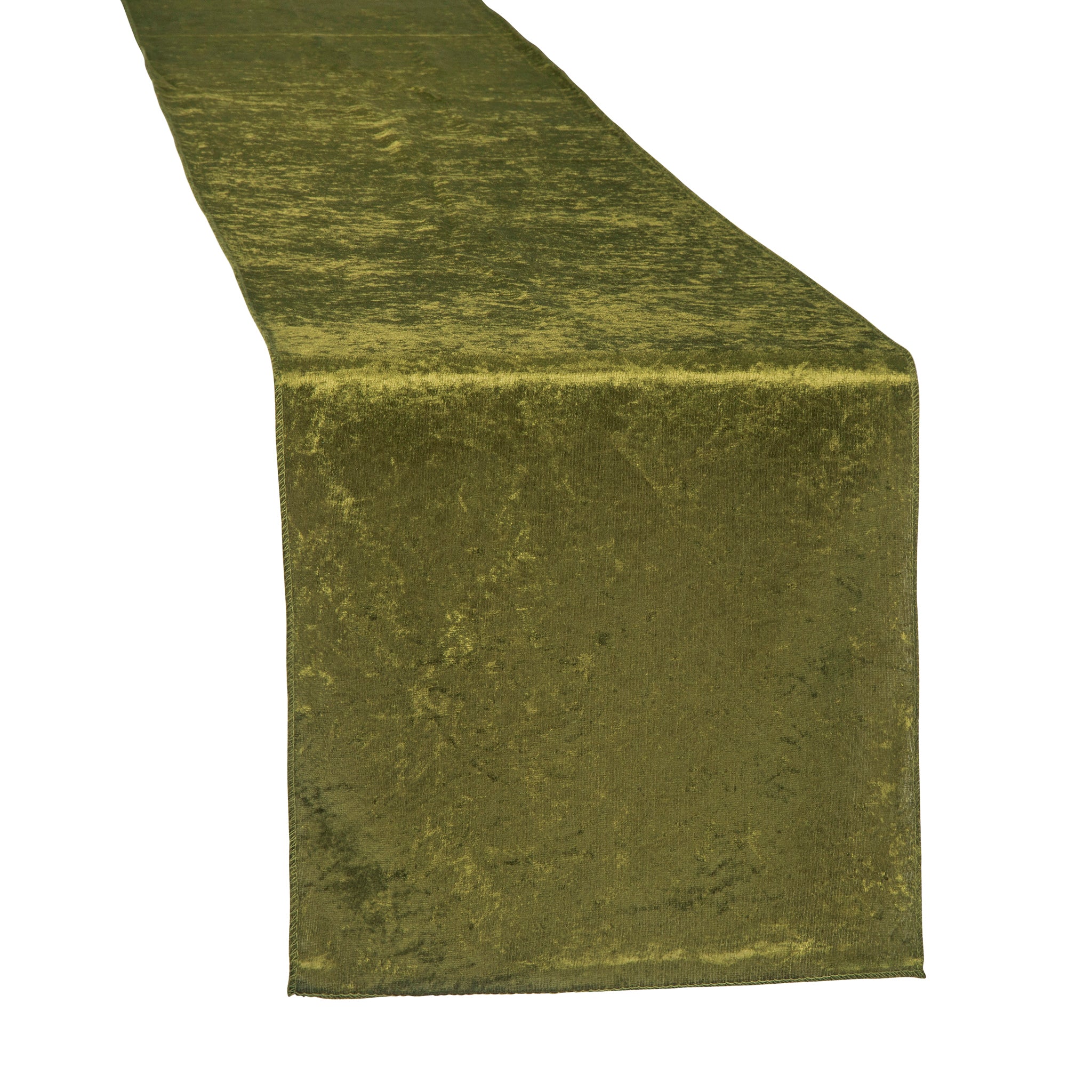 Velvet Table Runners Olive Green - CV Linens™